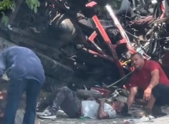 MURIÓ CONDUCTOR DE BUS EN TRÁGICO ACCIDENTE DE TRÁNSITO EN EL DIVISADERO, MORAZÁN