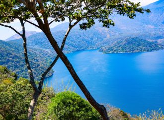 AGUAS DEL LAGO DE COATEPEQUE SE TORNAN TURQUESA: UN ESPECTÁCULO NATURAL QUE SORPRENDE A VISITANTES