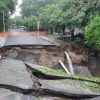 COLAPSA PUENTE PRINCIPAL EN VILLA LOURDES POR CRECIDA DE RÍO EN COLÓN, LA LIBERTAD