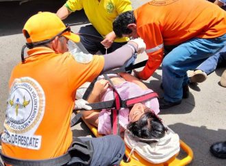 FALLECE MUJER ATROPELLADA POR BUS EN PARQUE COLÓN DE SANTA ANA