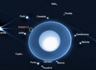 TELESCOPIO JAMES WEBB DESCUBRE UNA NUEVA LUNA ORBITANDO URANO