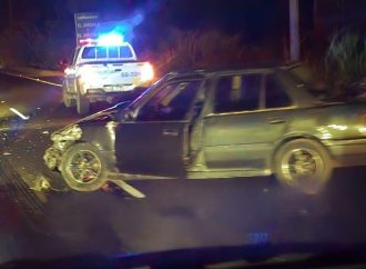 ACCIDENTE DE TRÁNSITO EN CARRETERA CHALCHUAPA–SANTA ANA DEJA DAÑOS MATERIALES Y GENERA FUERTE TRÁFICO