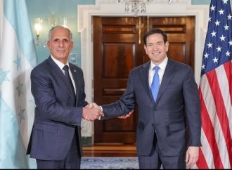 MARCO RUBIO RECIBIÓ EN WASHINGTON AL PRESIDENTE ELECTO DE HONDURAS, TITO ASFURA