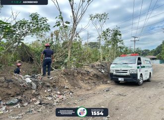 LOCALIZAN CUERPO DE RECIÉN NACIDO EN BASURERO CLANDESTINO EN RUTA AL PUERTO SAN JOSÉ