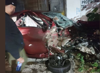 FUERTE ACCIDENTE EN CARRETERA SAN RAFAEL CEDROS–ILOBASCO DEJA VARIOS DAÑOS