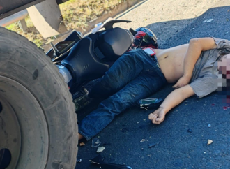 MOTOCICLISTA FALLECE EN ACCIDENTE SOBRE LA CARRETERA PANAMERICANA EN LA JURISDICCIÓN DE SAN MARTIN