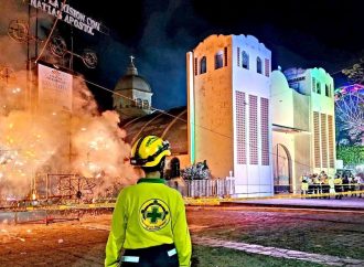 NIÑO DE CUATRO AÑOS RESULTA CON QUEMADURAS DURANTE FIESTAS PATRONALES EN SAN MATÍAS