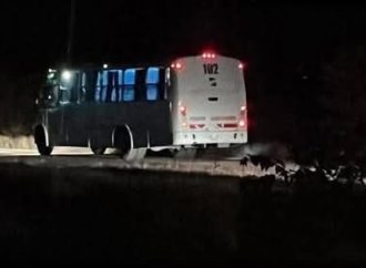 HALLAN AUTOBÚS ABANDONADO SIN PASAJEROS NI CONDUCTOR EN SAN LUIS POTOSÍ