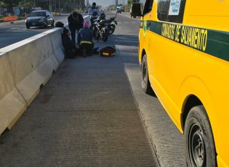 MUJER RESULTA LESIONADA EN ACCIDENTE DE TRÁNSITO EN CARRETERA SANTA ANA–SAN SALVADOR