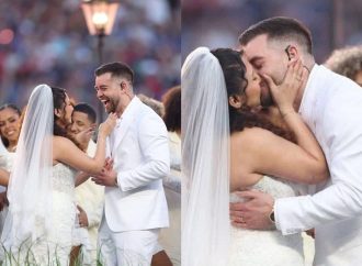 SALVADOREÑA SE CASA EN VIVO DURANTE EL SUPER BOWL EN CEREMONIA REAL PRESENCIADA POR MILLONES