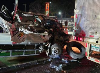 ACCIDENTE EN CARRETERA PANAMERICANA DEJA UN FALLECIDO Y OCHO LESIONADOS EN EL CONGO