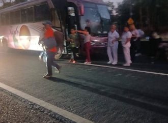 TRAGEDIA EN EL CONGO: FALLECE JOVEN QUE VIAJABA EN MOTOCICLETA TRAS IMPACTO CON BUS DE LA RUTA 201