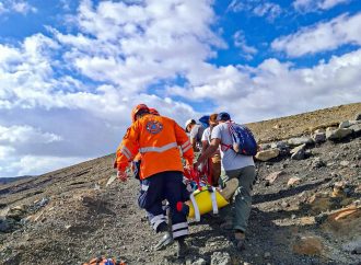 TURISTA ESTADOUNIDENSE FALLECE TRAS SUFRIR PARO CARDIORRESPIRATORIO EN EL VOLCÁN ILAMATEPEC