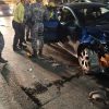 ACCIDENTE DE TRÁNSITO FRENTE AL ESTADIO JORGE “MÁGICO” GONZÁLEZ INVOLUCRA A VEHÍCULO Y COASTER DE RUTA 44