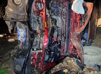 PERSONA RESULTA LESIONADA EN ACCIDENTE DE TRÁNSITO EN CARRETERA ENTRE ANAMORÓS Y NUEVA ESPARTA