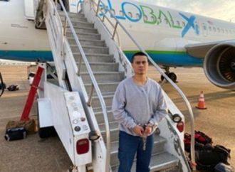 ICE DEPORTÓ A SALVADOREÑO DESDE NUEVA ORLEANS POR ANTECEDENTES PENALES