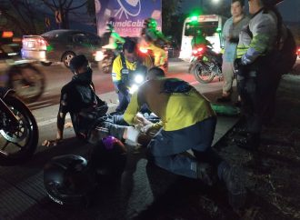 MOTOCICLISTA RESULTA LESIONADO TRAS COLISIÓN CON PICKUP EN LA TRONCAL DEL NORTE