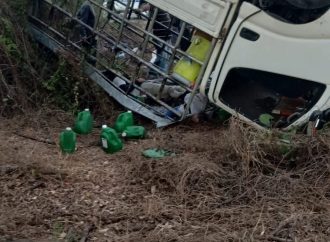 ACCIDENTE DE TRÁNSITO EN CARRETERA A ACAJUTLA DEJA UNA PERSONA FALLECIDA Y VARIOS LESIONADOS