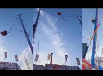 CUATRO PERSONAS RESULTAN LESIONADAS LEVES TRAS INCIDENTE EN ATRACCIÓN MECÁNICA EN SEVILLA,ESPAÑA