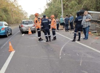 SANTA ANA; UN ACCIDENTE DE TRÁNSITO EN CARRETERA PANAMERICANA DEJÓ UN FALLECIDO Y TRES LESIONADOS