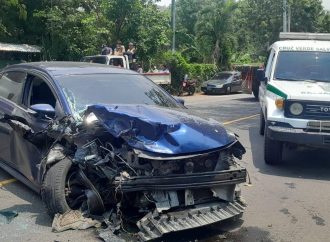 ACCIDENTE DE TRÁNSITO DEJÓ CUATRO LESIONADOS EN EL PALMARCITO, LA LIBERTAD