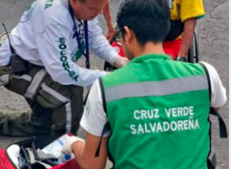 ADULTO MAYOR RESULTA LESIONADO TRAS SER ATROPELLADO EN SOYAPANGO