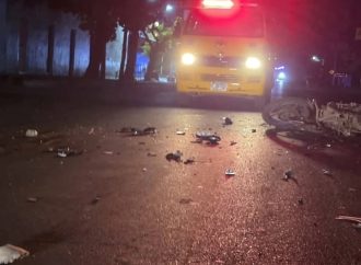 UN MOTOCICLISTA MURIÓ EN UN ACCIDENTE DE TRÁNSITO SOBRE LA CARRETERA TRONCAL DEL NORTE CERCA DE AGUILARES,SAN SALVADOR