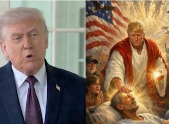 “SÍ LA PUBLIQUÉ”: TRUMP ACLARA POLÉMICA POR IMAGEN GENERADA CON IA