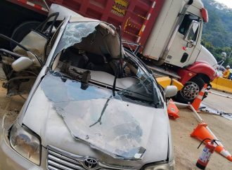 MÚLTIPLE ACCIDENTE EN LOS CHORROS INVOLUCRA SIETE VEHÍCULOS