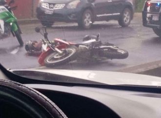 MOTOCICLISTA PIERDE LA VIDA EN ACCIDENTE EN SANTA ANA