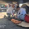 HOMBRE RESULTA GRAVEMENTE LESIONADO EN ACCIDENTE LABORAL EN AUTOPISTA A COMALAPA