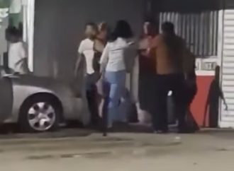 REPORTAN RIÑA EN VÍA PÚBLICA EN SAN MIGUEL; INVESTIGAN HECHO DIFUNDIDO EN REDES
