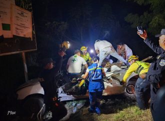 VIVO DE MILAGRO!!! HOMBRE RESULTA LESIONADO TRAS ACCIDENTE EN CARRETERA PANAMERICANA EN SANTA ANA