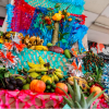 LISTOS LOS COMERCIANTES PARA LA CELEBRACIÓN DEL DÍA DE LA CRUZ EN EL SALVADOR