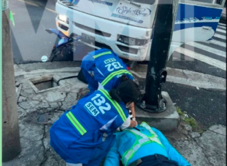AGENTE DEL CAM MUERE TRAS SER ATROPELLADO POR UNA COASTER MIENTRAS SE DESPLAZABA EN MOTOCICLETA OFICIAL