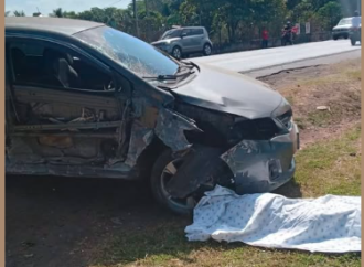 TRÁGICO ACCIDENTE EN LA PANAMERICANA DEJA UNA PERSONA ADULTA MAYOR FALLECIDA
