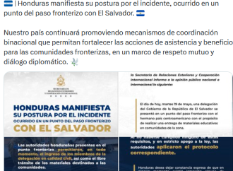 HONDURAS ASEGURA QUE NO IMPIDIÓ EL INGRESO DE PAQUETES ESCOLARES SALVADOREÑOS EN EXBOLSONES