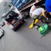 MOTOCICLISTA RESULTA LESIONADO EN ACCIDENTE DE TRÁNSITO EN LOS CHORROS