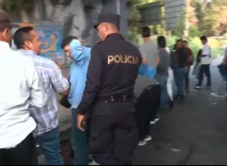 RETENES DE SEGURIDAD EN ACCESOS A SAN SALVADOR GENERAN REACCIONES EN EL MARCO DEL 1 DE MAYO