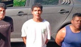 CAPTURAN A TRES SUJETOS CON DROGA OCULTA EN SANTA ANA