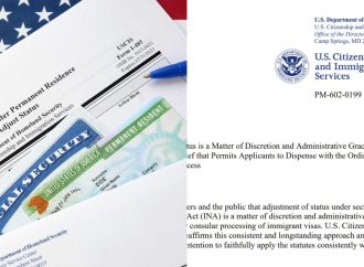 ANUNCIAN CAMBIOS EN LOS TRÁMITES DE RESIDENCIA PERMANENTE EN ESTADOS UNIDOS