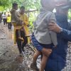 EVACÚAN A VARIAS FAMILIAS EN SAN JUAN OPICO ANTE RIESGO POR CRECIDA DE RÍOS Y LLUVIAS