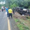 COLISIÓN ENTRE DOS CAMIONES DE CARGA GENERA EMERGENCIA EN LA CARRETERA PANAMERICANA, EN EL CONGO