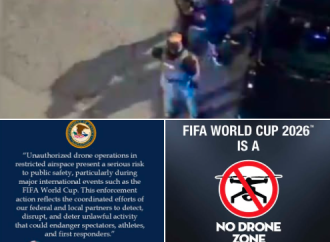 INMIGRANTE ES DETENIDO POR OPERAR UN DRON EN ZONA RESTRINGIDA DEL MUNDIAL 2026 Y PODRÍA SER DEPORTADO