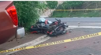 IDENTIFICAN A JOVEN FALLECIDO EN ACCIDENTE DE TRÁNSITO EN DESVÍO A PLAYA MIZATA