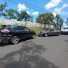 ACCIDENTE DE TRÁNSITO EN SANTA ANA INVOLUCRA TRES VEHÍCULOS; UNA MUJER ES ATENDIDA EN EL LUGAR