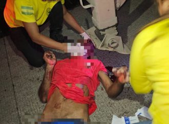 HOMBRE RESULTA GRAVEMENTE LESIONADO TRAS ACCIDENTE Y QUEDA ATRAPADO BAJO UNA RASTRA EN SONSONATE