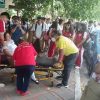 PRESUNTA INTOXICACIÓN CON SUSTANCIAS QUÍMICAS EN EL INFRAMEN ACTIVA EMERGENCIA; MAESTROS Y ESTUDIANTES RESULTAN AFECTADOS