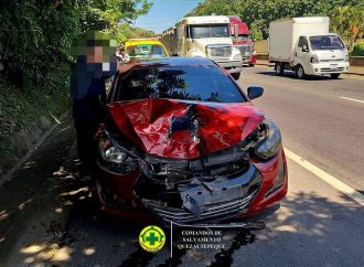TRES PERSONAS RESULTARON LESIONADAS EN ACCIDENTE DE TRÁNSITO EN QUEZALTEPEQUE