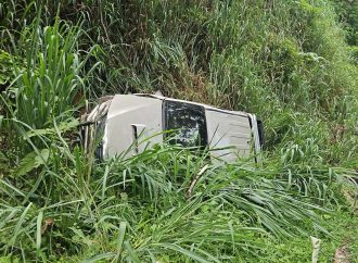 TRES PERSONAS RESULTAN LESIONADAS EN ACCIDENTE DE TRÁNSITO EN EL CONGO, SANTA ANA